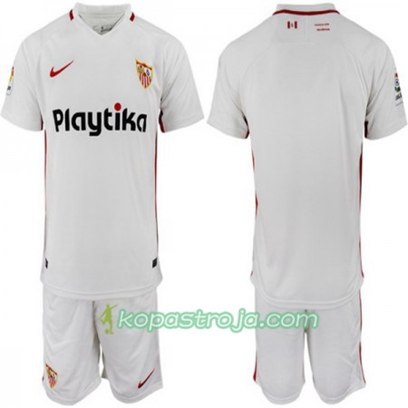 Billiga Fotbollströjor Sevilla Barn Hemma tröja 2018/19 Kortärmad